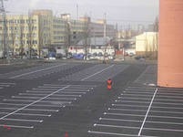 Дорожная разметка в Белгороде — пример работ
